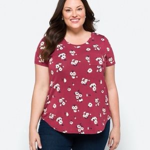 Market and Spruce, soft T, NWT, 1X